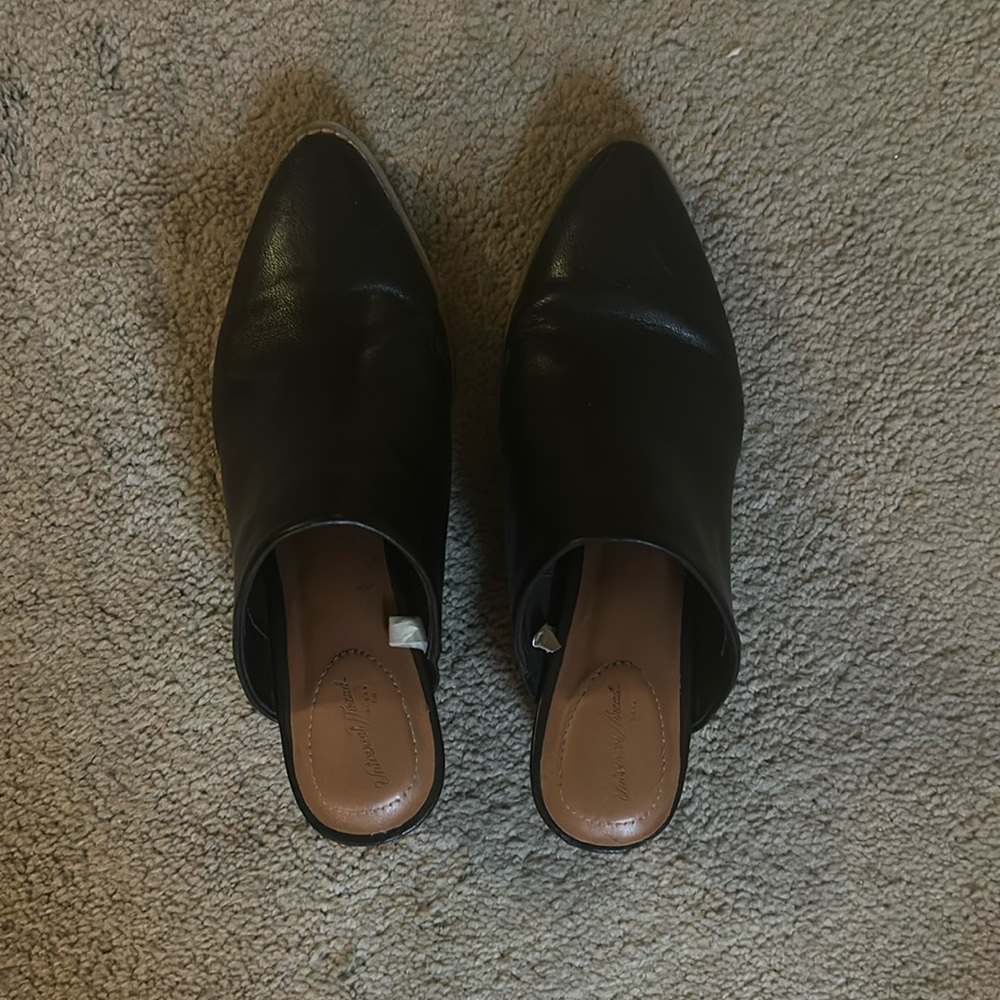black shoes